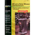 Solar Shower and Enclosure