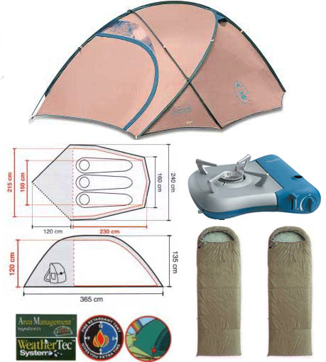 COLEMAN Spirit 3 Starter Pack