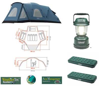 Coleman Tent Package A