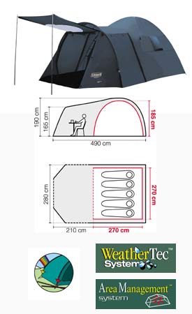 Coleman Vermont 5 Tent