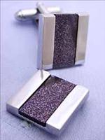 Coles Blue Goldstone Square Cufflinks