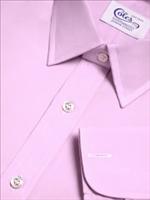 Coles Classic Lilac Pinpoint Handmade Mens Shirt