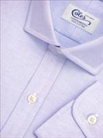 Coles Mens Cutaway Collar Blue Oxford Handmade Dress