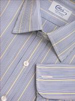 Coles Mens Handmade Gold King Dress Shirt