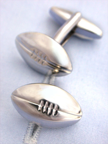 Coles Rugby Ball Cufflinks