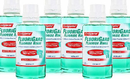 Colgate FluoriGard Alcohol Free Mouth Rinse 6 Pack