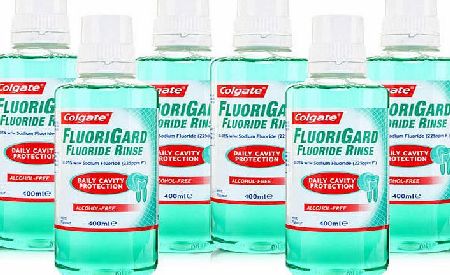 Colgate FluoriGard Alcohol Free Mouth Rinse 6 Pack