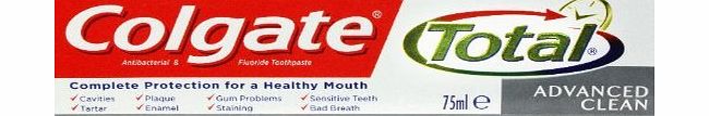 colgate Total Advanced Clean Toothpaste 75ml