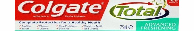 colgate Total Advanced Fresh Toothpaste 75ml