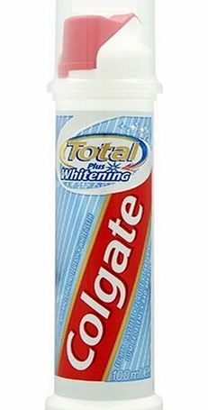 colgate Total Toothpaste Advanced Whitening Pump