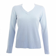 Collection Debenhams Blue dip dyed v neck knitted top
