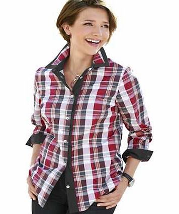 Collection L Checked Blouse