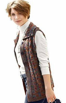 L Patterned Waistcoat
