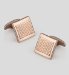 Etched Square Cufflinks