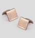 Collezione Etched Square Cufflinks