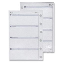 Collins 2009 Diary Refill Week to View for