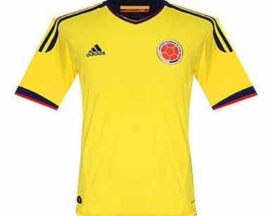 Colombia Adidas 2011-12 Colombia Adidas Home Football Shirt