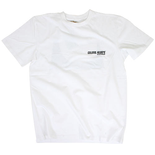 Colonel Kilgore Mens Colonel Kilgore Halfpipe Organic Tee White
