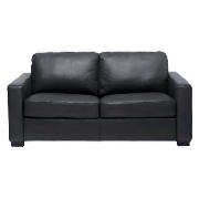 Colorado Leather Sofa Bed, Black