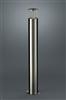 Colorado Tall Pedestal Light: - Stainless Steel