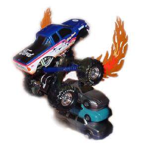 Colorific Big Foot Vehicle