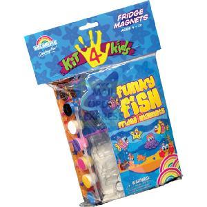 Colorific Kits 4 Kids Funky Fish Magnet Making