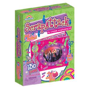 Colorific ScrapAttack Pop Stars Scrapbooking Kit