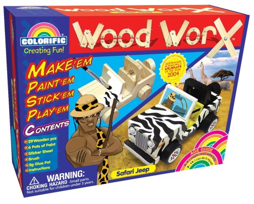 Colorific Wood Worx Jeep