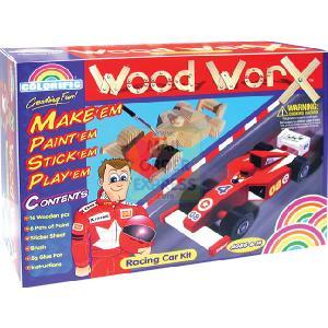 Colorific Wood Worx Kit Racing Car