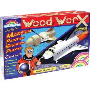 Colorific Wood Worx Kit Space Shuttle