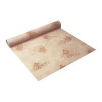 Textured Vinyl Wallcovering Puccini Motif Brown 10m x 52cm