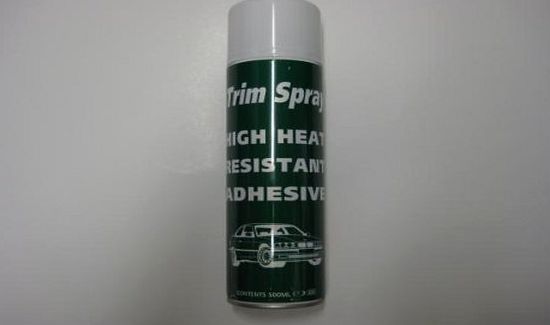 Colorz-4-Carz 2 CANS - Trim-Spray Heavy Duty/Heat Resistant Adhesive Glue - High Temperature - For Interior Car Carpet   Materials