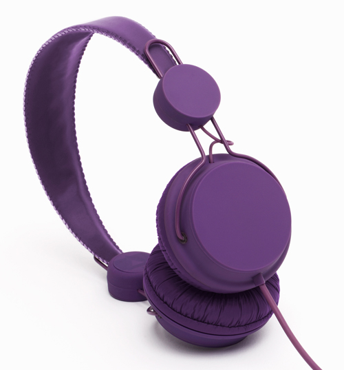 Retro Purple Headphones from Coloud