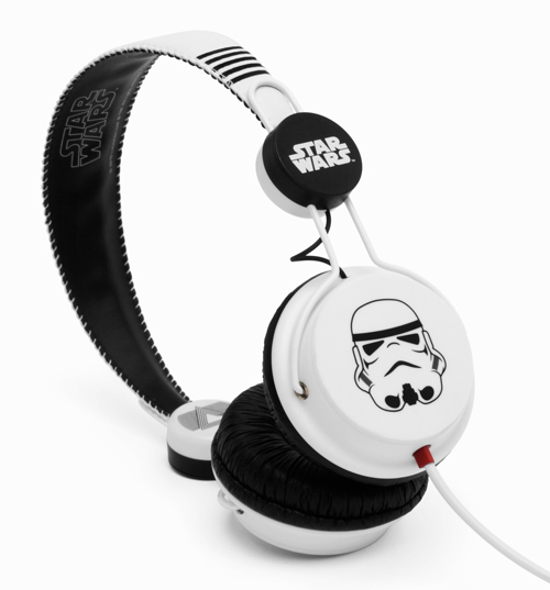 White Star Wars Stormtrooper Headphones from