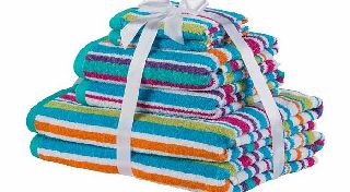 Colour Match 6 Piece Towel Bale Set - Bright