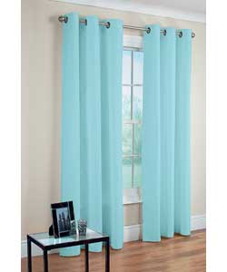 Colour Match Lima Ring Top Duck Egg Curtains -66
