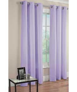 Colour Match Lima Ring Top Lavender Curtains -