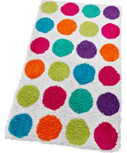 Colour Match Spots Bath Mat - Multi