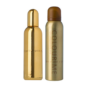 Colour Me Homme Gold EDT Spray 90ml With Gift