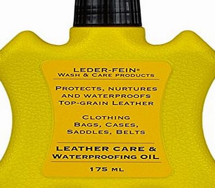 COLOURLOCK Leather Care amp; Waterproofing Oil 175ml for Leather Jackets, Coats, Wallets, Motorcycle clothing amp; Saddles