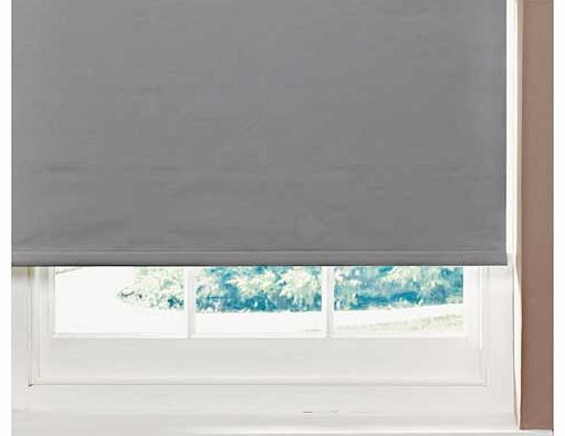 ColourMatch 6ft Blackout Roller Blind - Smoke Grey