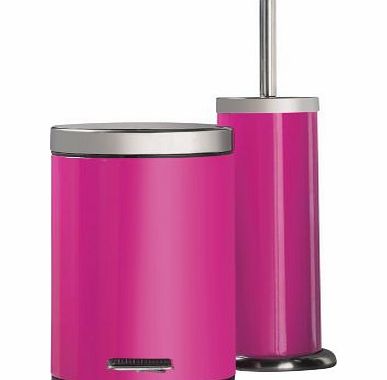 Bathroom Bin  Toilet Brush Set -