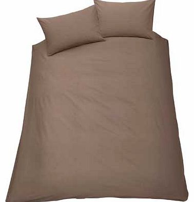 ColourMatch Cafe Mocha Bedding Set - Double