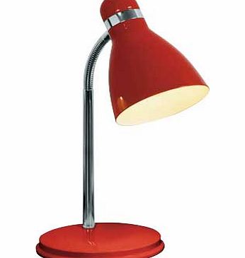ColourMatch Desk Lamp - Poppy Red