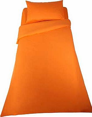 ColourMatch Jaffa Orange Childrens Bedding Set