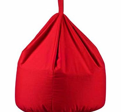 ColourMatch Large Beanbag - Poppy Red