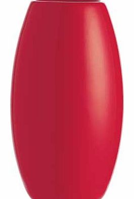 ColourMatch Poppy Red Barrel Vase