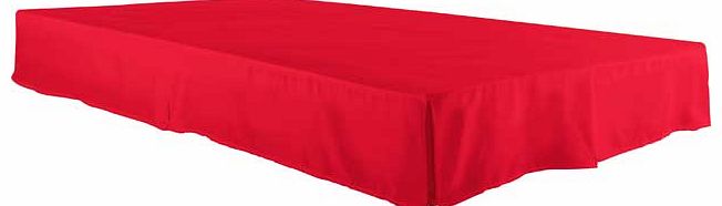 ColourMatch Poppy Red Valance - Single