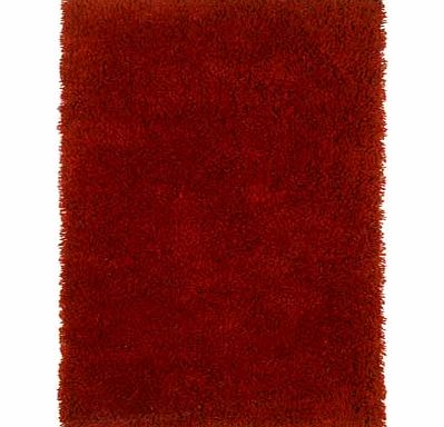 Shaggy Rug - 170 x 110cm - Poppy Red