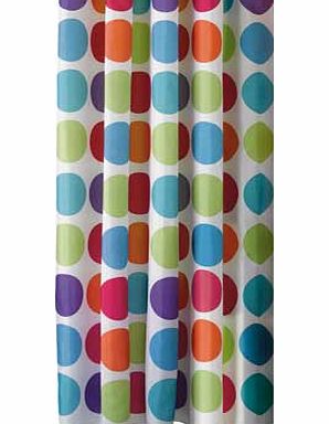 ColourMatch Shower Curtain - Spots
